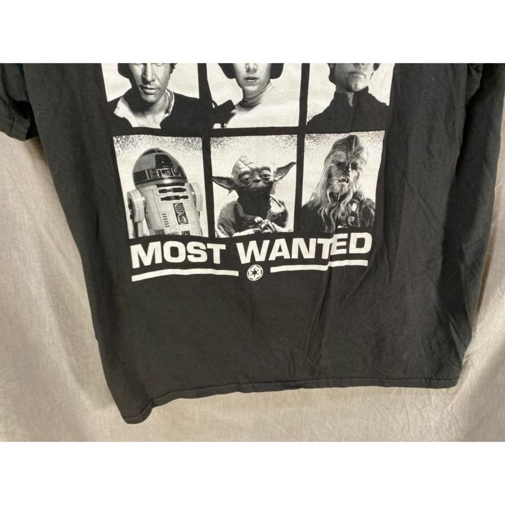 Star Wars Empires Most Wanted Shirt Adult Large Black Short Sleeve Tee Mens. - Picture 3 of 9